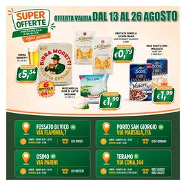 Volantino èccoMI Pagina 24: Scotti Oro Insalate Venere €1,99, Birra Moretti €5,34