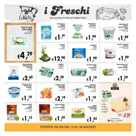 Volantino èccoMI Pagina 10: Ricottine oggi puoi Granarolo €1,19, Camscio d'oro fette extra fondenti €2,19
