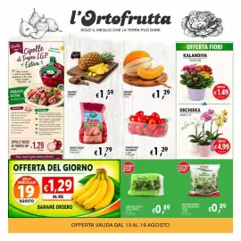 Volantino èccoMI Pagina 2: Orchidea €4,99, Insalata mista Coal Vasch. €0,89