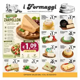 Volantino èccoMI Pagina 6: Caciotta Colfiorito €1,39, Pecorino Marchigiano Martarelli €1,99