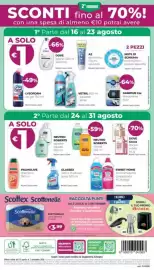 Volantino La Saponeria Pagina 17: Neutro Roberts doccia, Scottonelle carta igienica €3,99