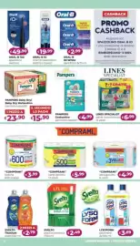 Volantino La Saponeria Pagina 6: Comprami asciugatutto €4,99, Pampers Baby Dry Mutandino €15,90