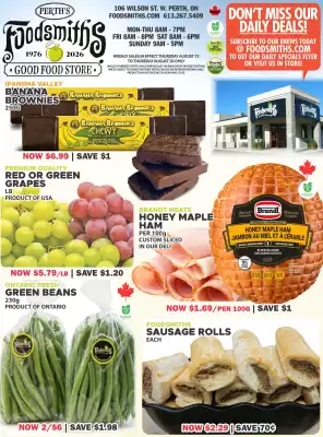 Foodsmiths flyer (valid until 20-08)