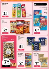 Scandinavian Park reklamblad Sida 12: Pringles chips €13,00, Kettle Chips €1,33