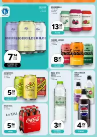 Scandinavian Park reklamblad Sida 16: Schweppes forskellige slags €574,00, Tuborg Squash €8,01