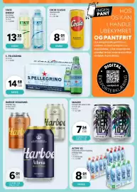 Scandinavian Park reklamblad Sida 17: State energy lime-orange eller pineapple €13,35, Harboe sodavand €601,00
