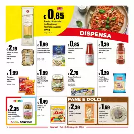 Volantino Sì con te Market Pagina 12: Tonno Nostromo €2,79, Passata pomodoro Granoro €0,85