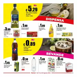 Volantino Sì con te Market Pagina 13: Polpa in pezzetti Rodolfi €1,99, Olio di semi di girasole Oio €1,99