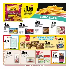 Volantino Sì con te Market Pagina 14: Maxibon vari gusti €3,49, Pizza re pomodoro €3,79