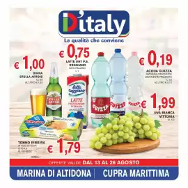Volantino D'Italy Pagina 1: Acqua Guizza €0,19