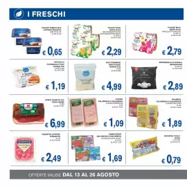 Volantino D'Italy Pagina 6: Hamburger Salumeria €1,69, Lyoner Salumeria & Salumeria Classico €1,09