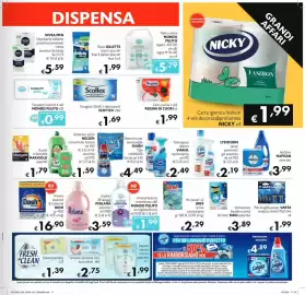 Volantino SuperW Pagina 11: Tovaglioli Scottex €1,69, Rasoi GILLETTE blue II €1,99