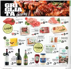 Volantino SuperW Pagina 2: Braciole/ nodini di vitello €19,99, Polenta Gialla Mondo Natura €0,79