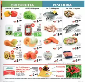 Volantino SuperW Pagina 3: Meloni lisci categoria 1ª €1,99, Pomodoro ciliegino categoria 1a MONDO NATURA €1,79