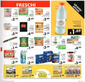 Volantino SuperW Pagina 5: Salmone norvegese affumicato SEA KING €4,99, Pasta lunga all'uovo Sfogliagrezza RANA €1,39