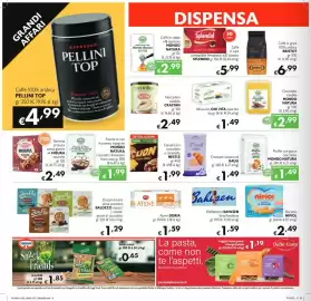 Volantino SuperW Pagina 6: Cioccolato solubile MONDO NATURA €2,99, Nocciolino solubile Crastan €2,49