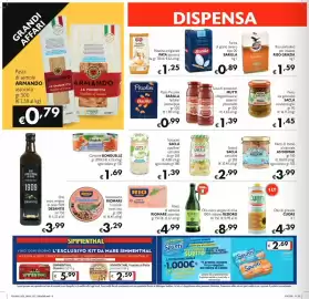 Volantino SuperW Pagina 8: Pasta Piccolini Barilla €0,99, Patatina artigianale PATA assortita €1,25