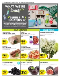 New Seasons Market weekly ad week 33 Page 2: Blackberry Pints €4,99, Plums & Plucots