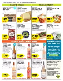 New Seasons Market weekly ad week 33 Page 3: Hoffman's sharp cheddar €8,99, Ecole rosato €14,39