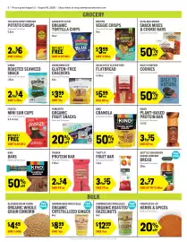 New Seasons Market weekly ad week 33 Page 5: Yumearth organic fruit snacks, Absolutely! flatbread €5,99