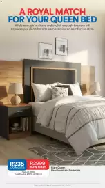 OK Furniture catalogue Page 10: Kiara Queen Headboard and Pedestals €2.999,00