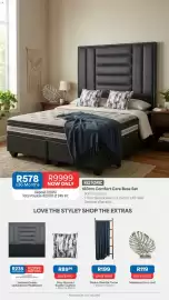 OK Furniture catalogue Page 3: Jasmine Queen Upholstered Headboard €2.999,00, 183cm Comfort Care Base Set €9.999,00