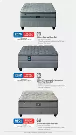 OK Furniture catalogue Page 7: 152cm Posturepedic Hampshire Pillow-Top Base Set €9.499,00, 152cm Michigan Base Set €8.499,00