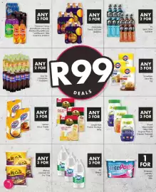 Save catalogue Page 16: Reboost Energy Drink/Super C/Coo ee Mocktail/Pepsi/Mirinda/7up/Mountain Dew Cooldrink €99,00