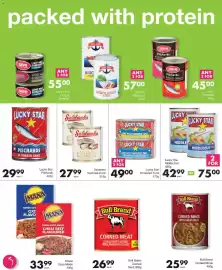 Save catalogue Page 19: Lucky Star Pilchards €29,99, Saldanha Sardines In Oil €27,99