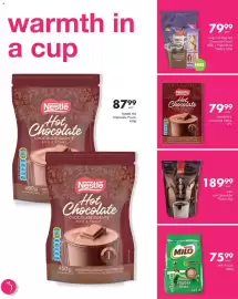 Save catalogue Page 34: Nestlé Hot Chocolate Sticks €79,99, Milo Pouch €75,99