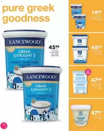 Save catalogue Page 6: Clover Authentikos Greek Style Yoghurt €45,99, Lancewood Double Cream Yoghurt Plain Greek Style €14,99