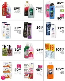 Save catalogue Page 63: Save Hand Wash €26,99, Lux/ Radox Body Wash €79,99