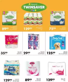 Save catalogue Page 78: Swan Soft Toilet Rolls 2Ply Mini 9's €35,99, Daisy Soft 1Ply Toilet Rolls €29,99