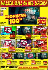 JB Hi-Fi catalogue Page 15: Samsung 100" NEO QLED 4K Mini LED Smart AI TV [2026] €5.495,00