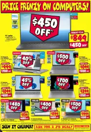 JB Hi-Fi catalogue Page 2: Asus 14" Zenbook Notebook €1.599,00, Lenovo 14" Yoga 7 2-in-1 Notebook €1.519,00