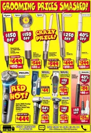 JB Hi-Fi catalogue Page 26: Panasonic Series 500 3-Blade Wet & Dry Shaver €99,00