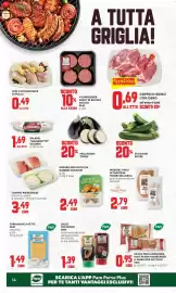 Volantino Pam Pagina 14: 4 hamburger scelti di bovino adulto Pam, Salse top down Pam €1,39