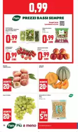 Volantino Panorama Pagina 12: Uva Vittoria, Pesche Tabacchiera