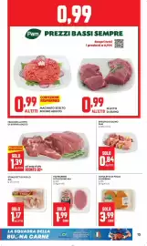 Volantino Panorama Pagina 13: Straccetti di pollo AIA €1,17, Hamburger di tacchino AIA €1,99