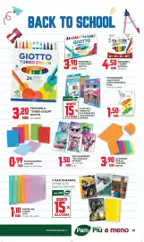 Volantino Panorama Pagina 19: 18 pastelli "mina più" o 13 penne gel "multicolor" mitama
