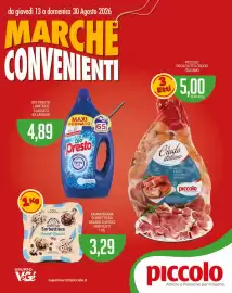 Volantino Supermercati Piccolo Pagina 1: Bio Presto lavatrice classico €4,89, Sammontana Sorbettiera Grandi Classici €3,29