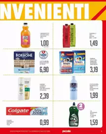 Volantino Supermercati Piccolo Pagina 5: Pampers Sole e Luna Mutandino €3,19, Tavernello vino vari tipi €1,49