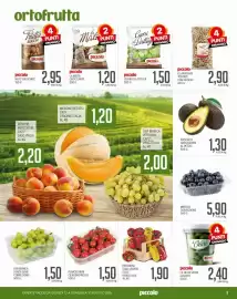 Volantino Supermercati Piccolo Pagina 9: Uva bianca senza semi €1,50, Peperoni gialli/rossi €1,90