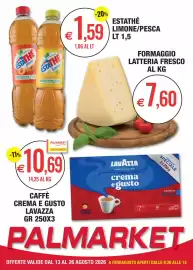 Volantino Palmarket Pagina 1: Caffè crema e gusto Lavazza €10,69