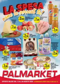 Volantino Palmarket Pagina 2: Gelato Carte d'Or Soft & Crunchy €3,49, Mele Gala €0,99