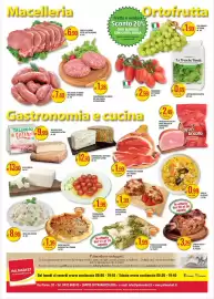 Volantino Palmarket Pagina 5: Prosciutto cotto Gran Biscotto Rovagnati €2,49, Gorgonzola Dop Oro Caseificio Latini €12,90
