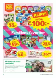 Stora Coop reklamblad vecka 34 Sida 8: LEGO €69,00, Klämmisar €100,00