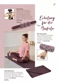 Tchibo Eduscho Flugblatt Seite 15: Faszienstab €12,99, Mini-Faszienrolle €4,99