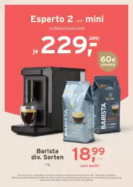 Tchibo Eduscho Flugblatt Seite 28: Barista €18,99, Esperto 2 und mini Kaffeevollautomat €229,00