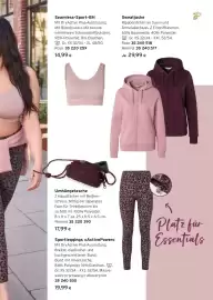 Tchibo Eduscho Flugblatt Seite 5: Seamless-Sport-BH €14,99, Sweatjacke €29,99